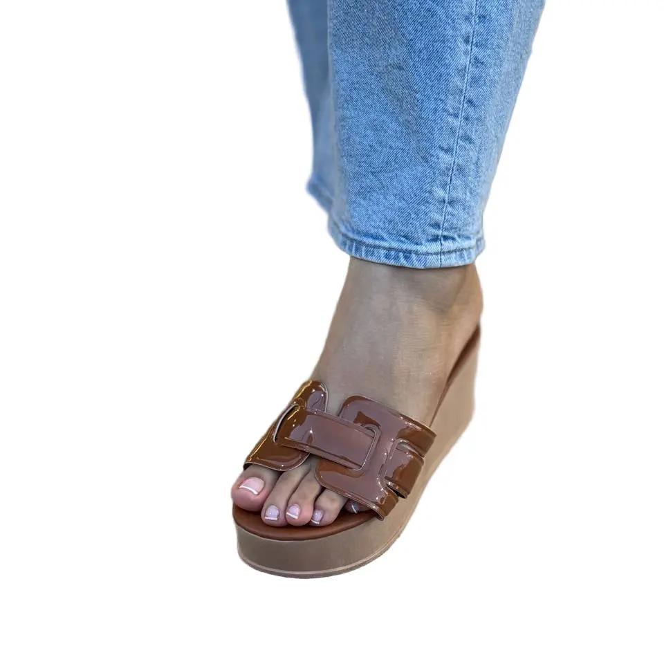 Sandalia Plataforma Char para Mujer – Diseño Moderno y Elegante con Altura Ideal SANDALIA PLATAFORMA CHAR