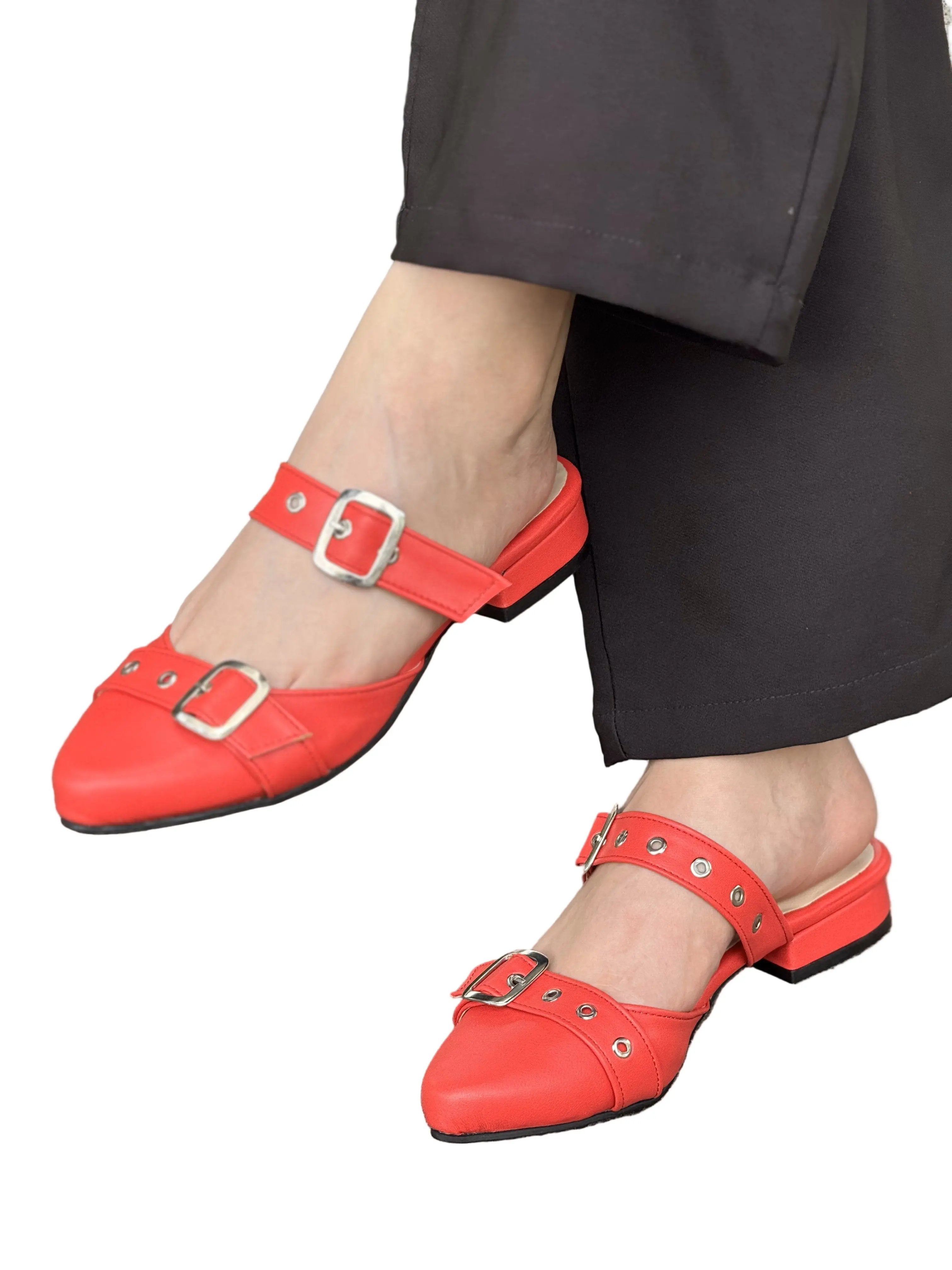 Baleta Dama con Tacón y Hebilla – Calzado Femenino Elegante para Toda Ocasión BALETA REF TM01