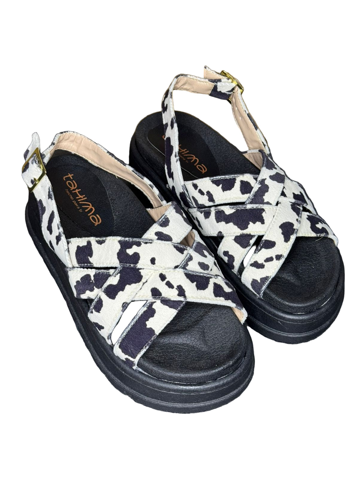 Sandalia Chunki Cow para Mujer – Plataforma Moderna y Estilo Urbano SANDALIA CHUNKI COW